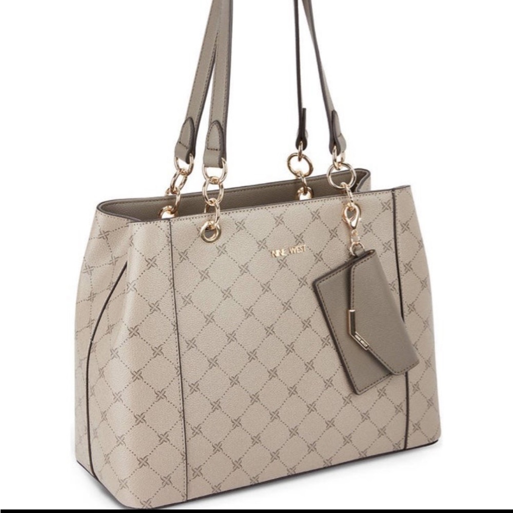 Nine West Basil Jet Set Shopper Shoulder Bag - NWT!